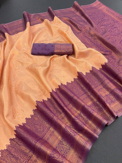 Soft Silk Saree x Contast Border