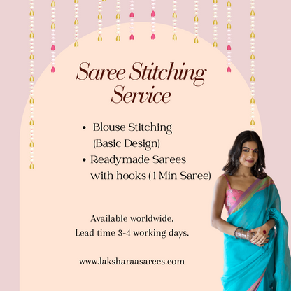 Readymade Saree/Blouse Stitching Service