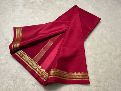 Mysore Crepe Saree - Bridesmaid Special