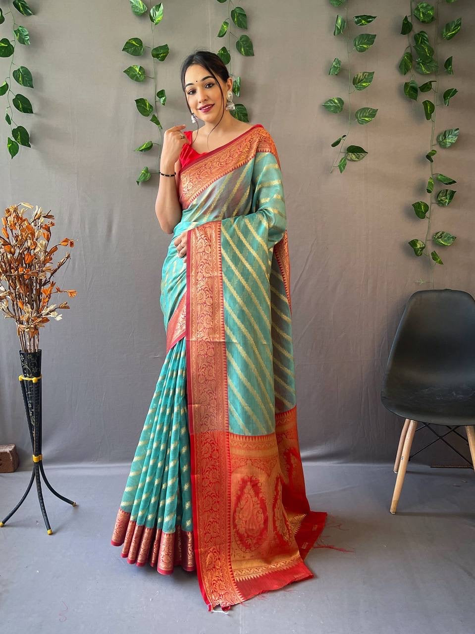 Soft Georgette Saree with Rich Borders