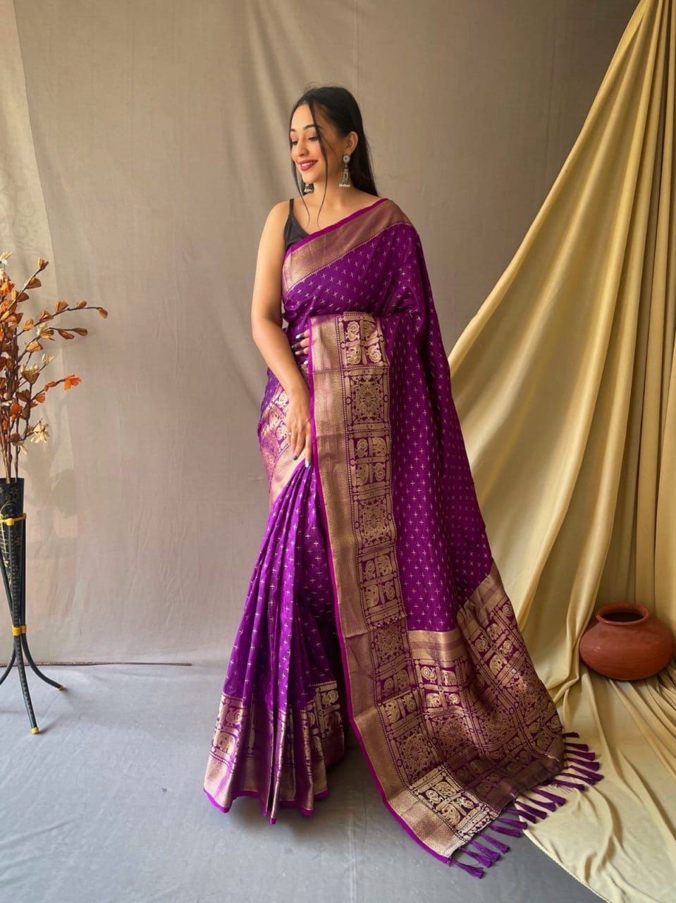 Premium Kanchi Soft Silk Sarees