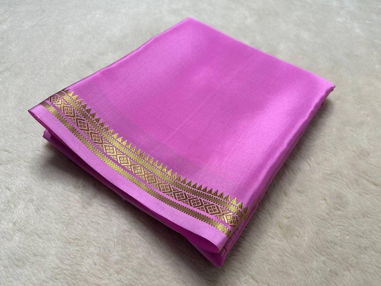 Mysore Crepe Saree - Bridesmaid Special