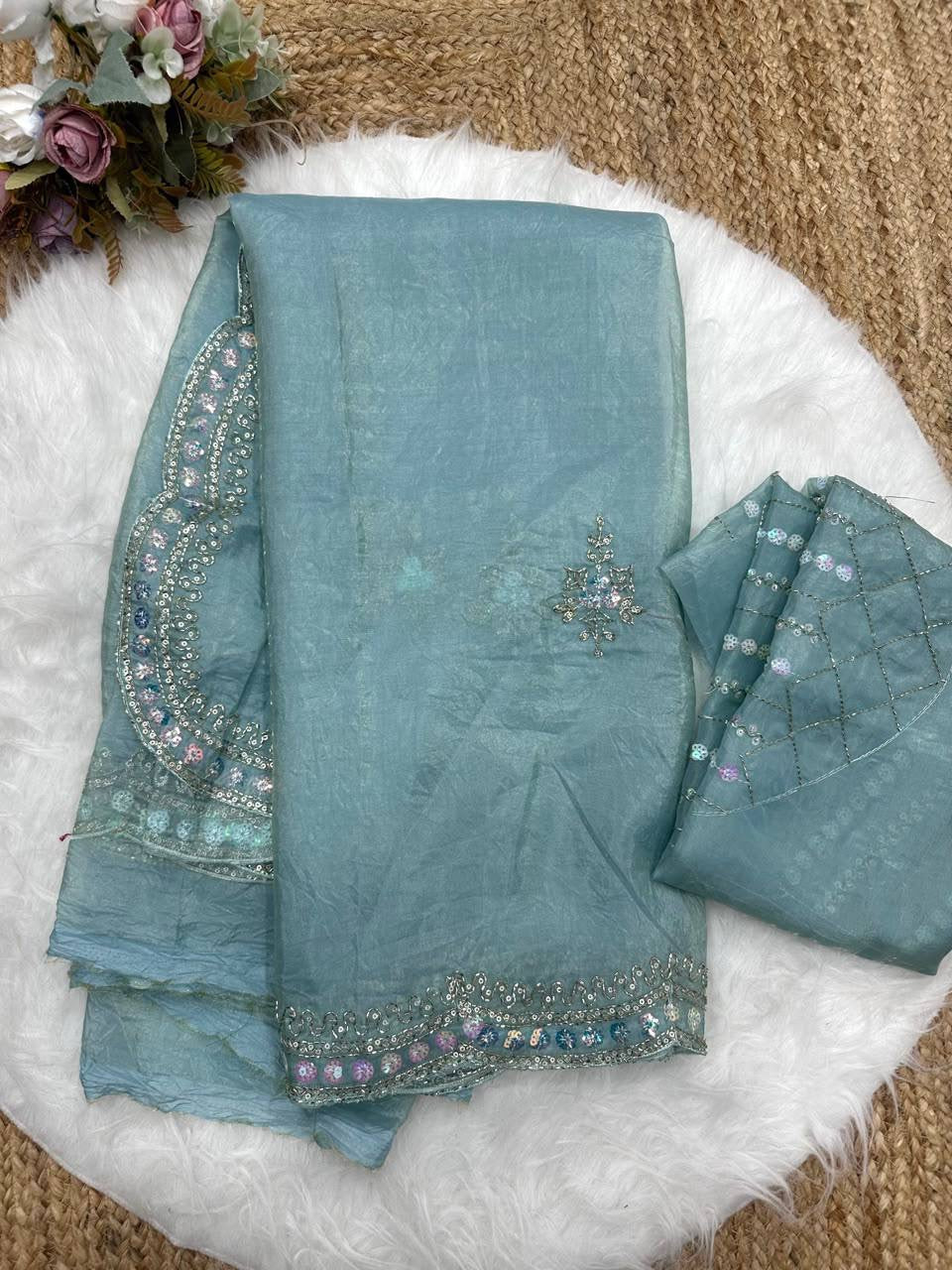 VANESA 2.0 — Crush Partywear Georgette Saree