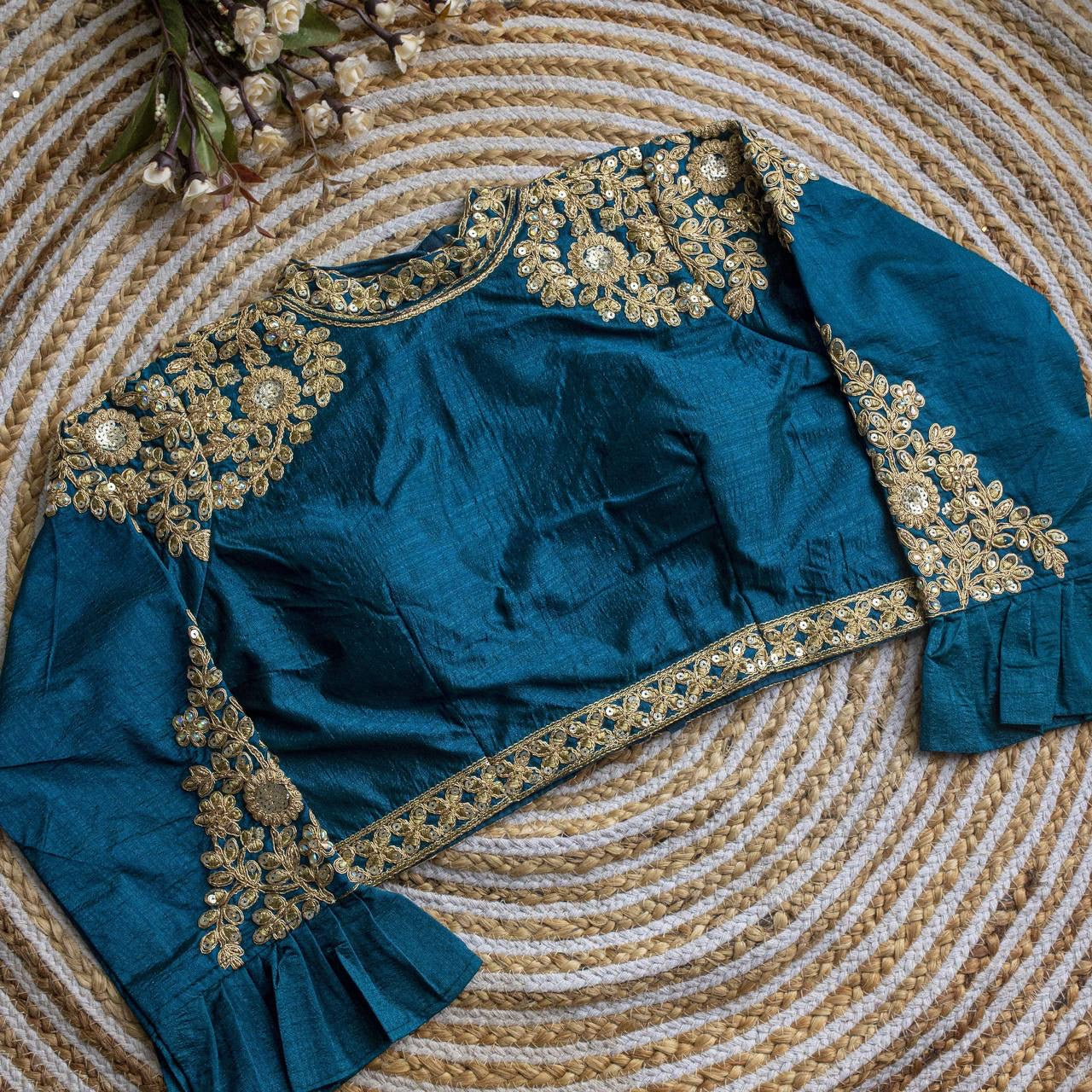 Long Sleeve ridal Readymade Blouse