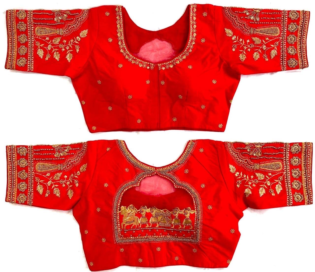 Pallaku / Carriage Bridal Readymade Blouse