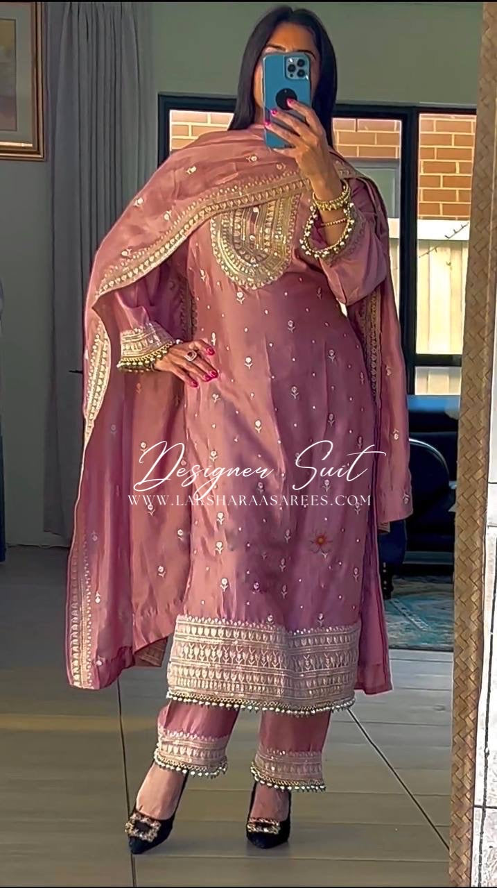 RANIA — Pastel Pakistani Salwar Suit