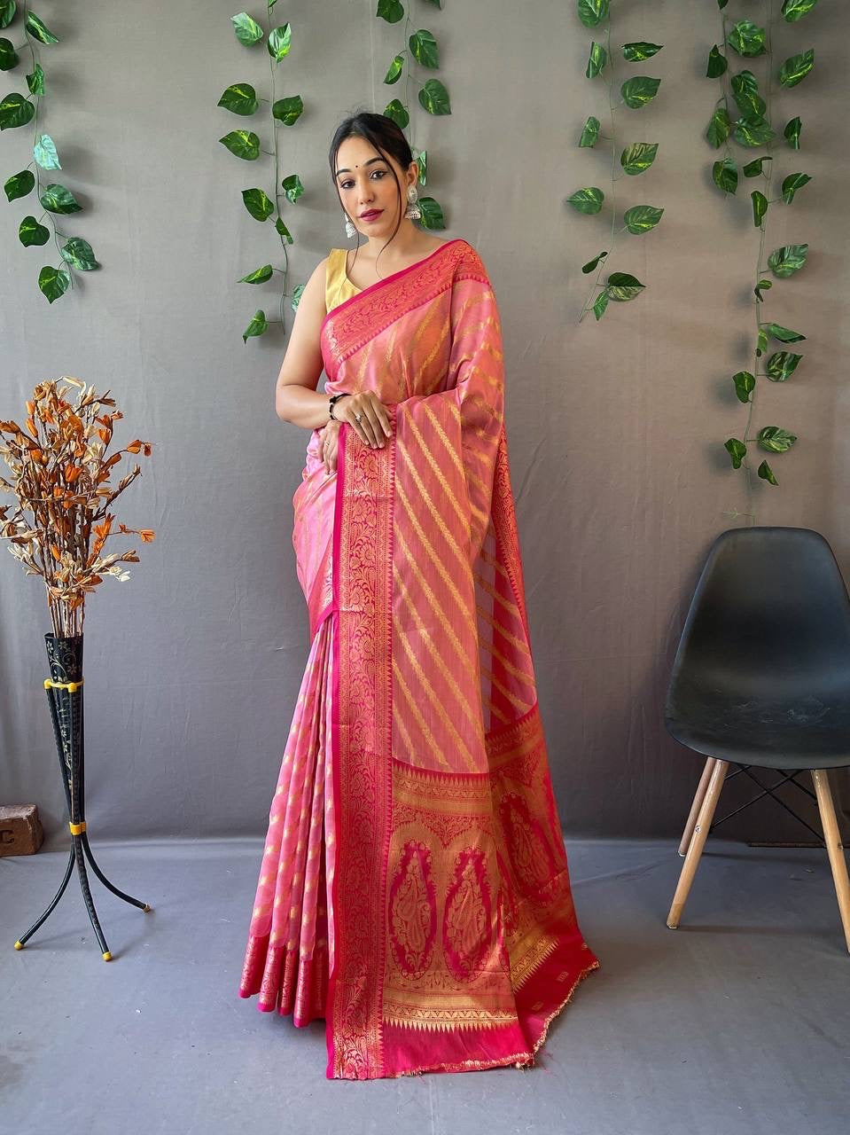 Soft Georgette Saree with Rich Borders