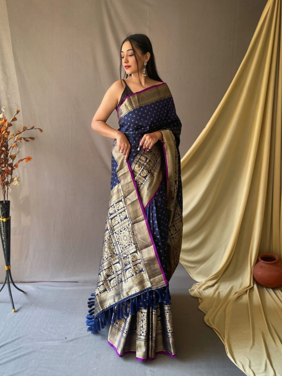 Premium Kanchi Soft Silk Sarees