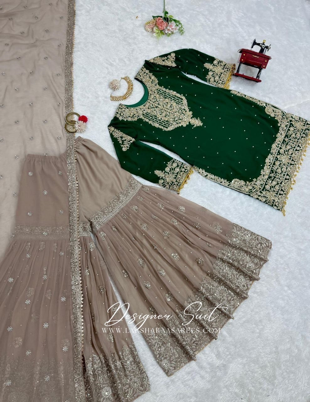 LAVISHA - Designer Sharara Suit