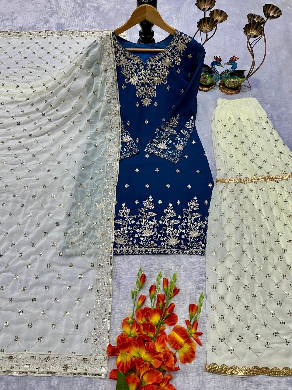 KAREESHA - Designer Sharara Suit