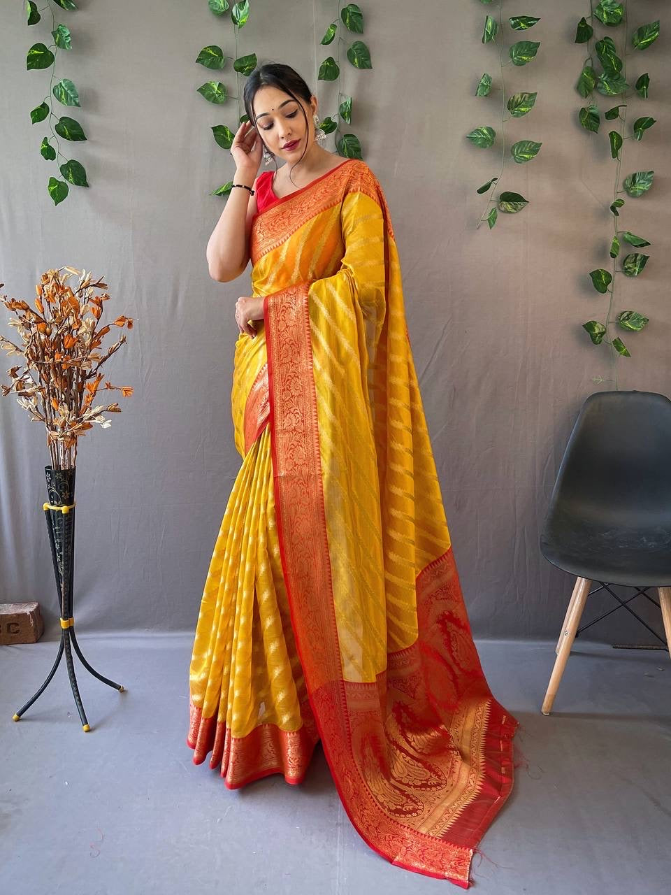 Soft Georgette Saree with Rich Borders