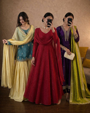 Kurti, Sharara & Pakistani Salwar Kameez