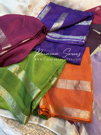 SAILU — Premium Mysore Crepe Silk Saree