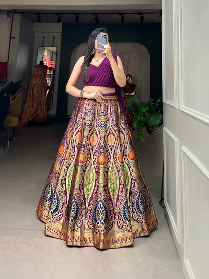 Elegant Banarasi Lehenga