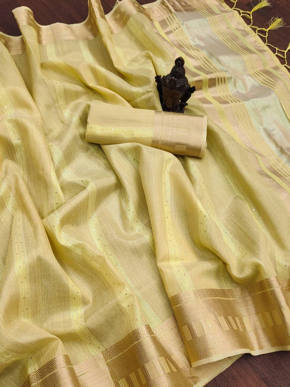 Pastel Series - Soft Crepe Silk Saree