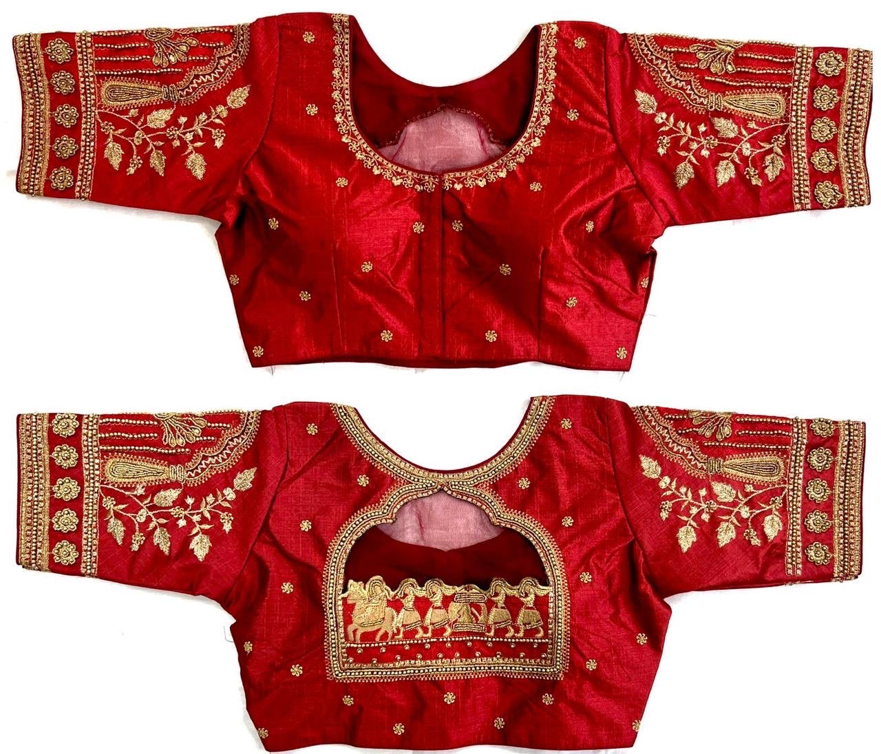 Pallaku / Carriage Bridal Readymade Blouse