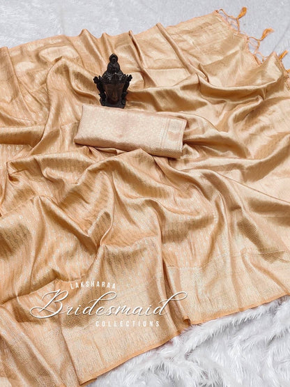 Kubera Silk Saree - Silver Zari