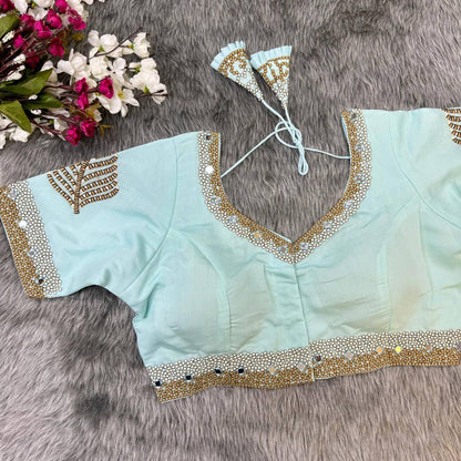 Readymade Saree Blouse - in Pastel & Bold Shade