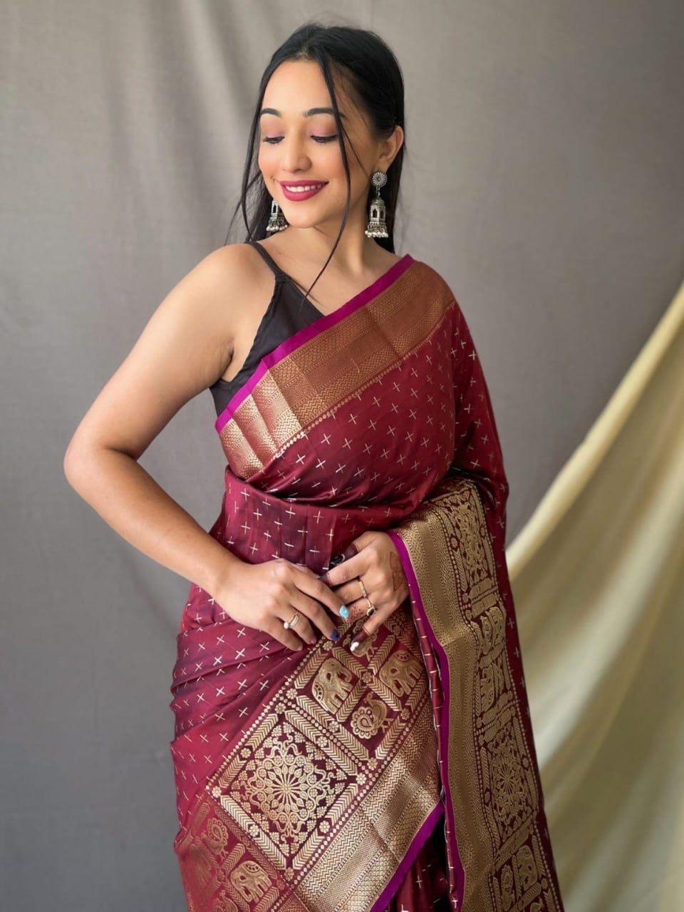 Premium Kanchi Soft Silk Sarees