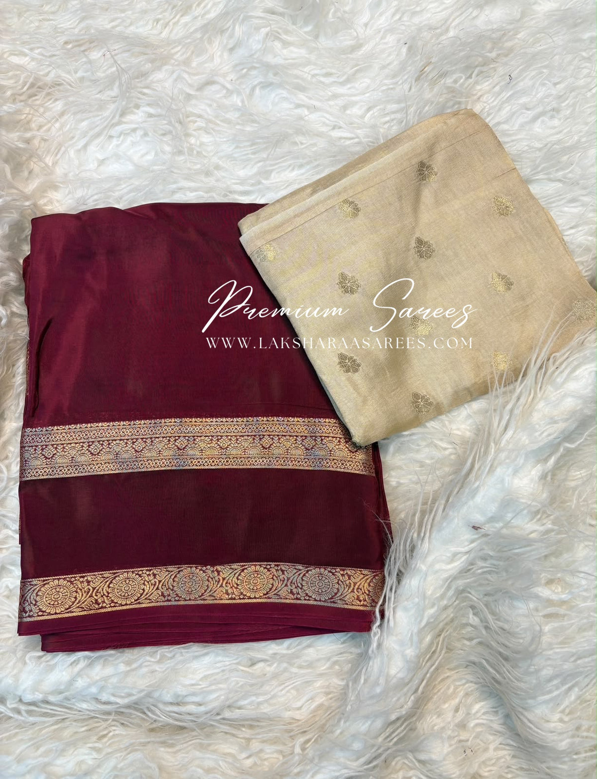 SAILU — Premium Mysore Crepe Silk Saree