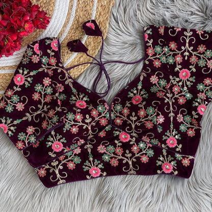 Floral Partywrar Blouse