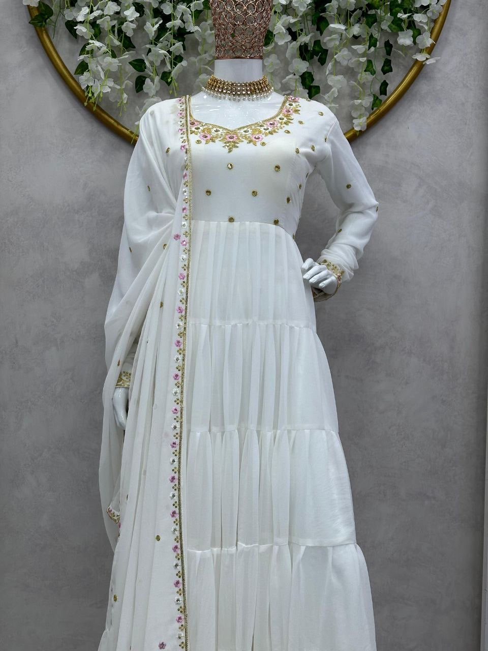 SANAM 2.0 — Anarkali Top x Pallazo  Suit