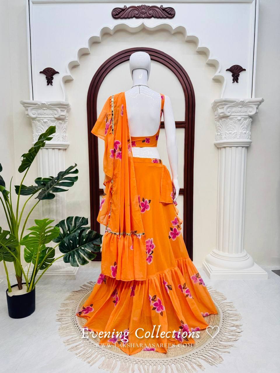 Laksharaa Sarees SOPHIA Orange