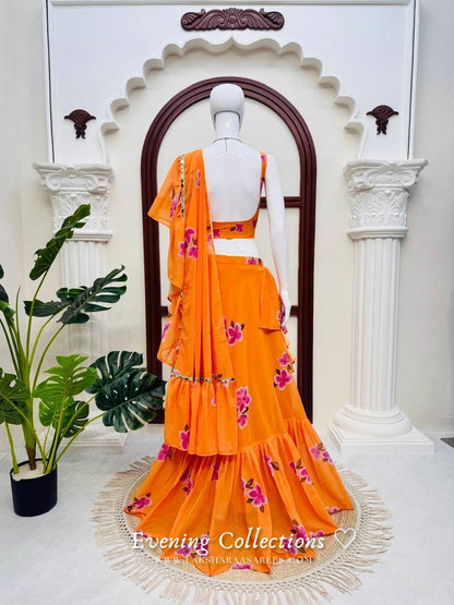 Laksharaa Sarees SOPHIA Orange