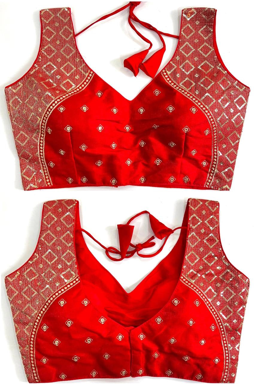 Partywear Readymade Saree Blouse