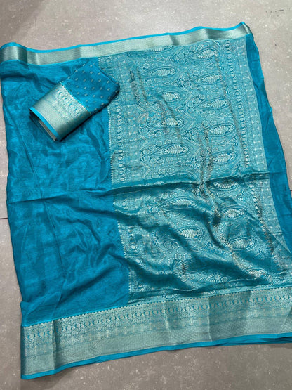 ALIRA - Chinnon Silk Saree