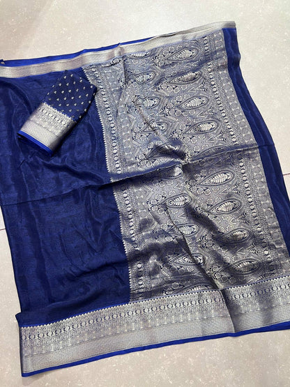 ALIRA - Chinnon Silk Saree
