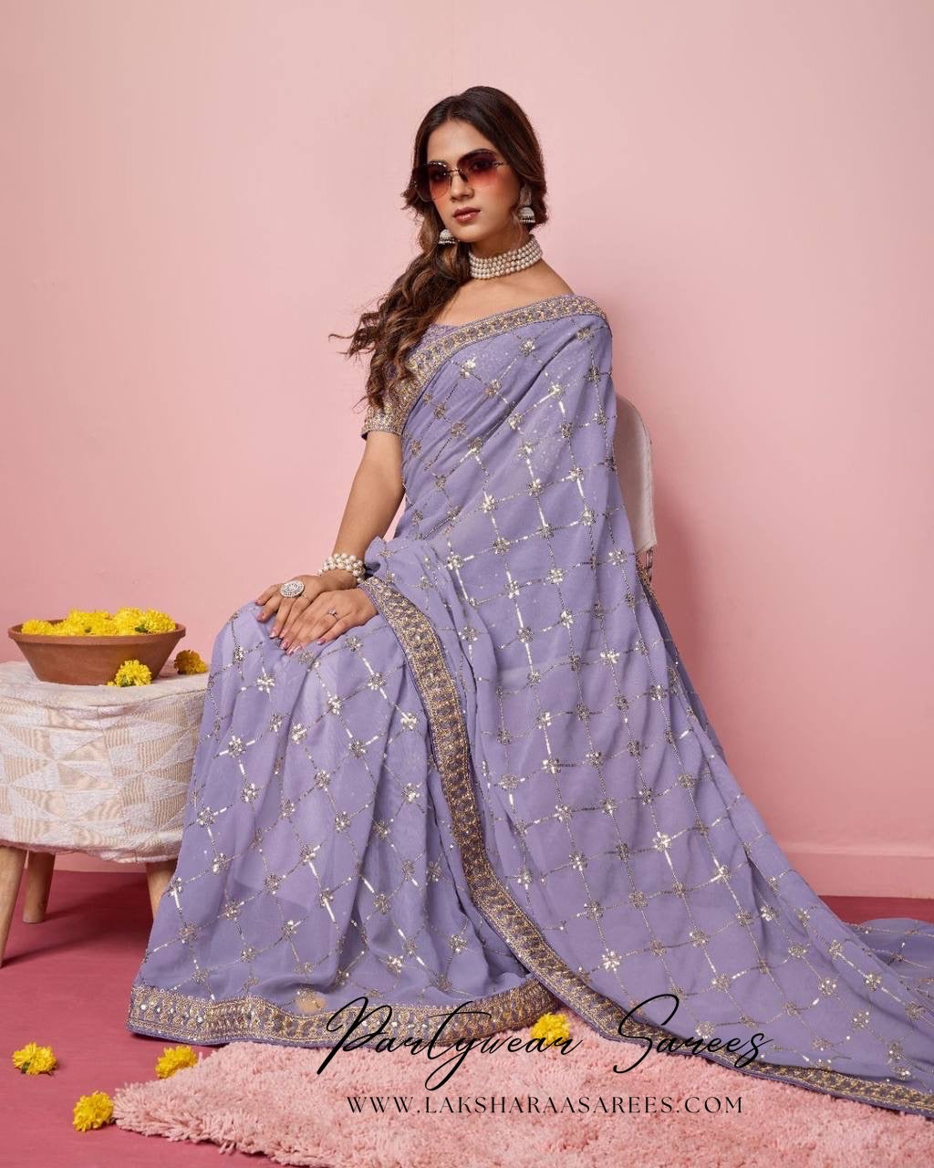 KATE - Georgette Dinner Saree