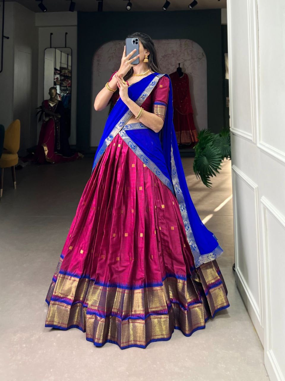 SANJANA - Half Sarees Lehenga