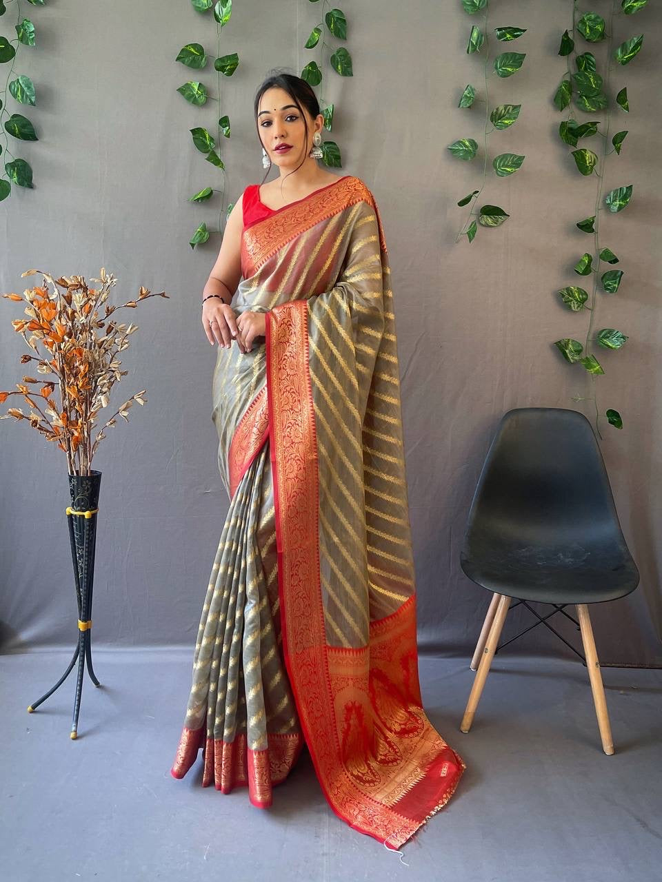 Soft Georgette Saree with Rich Borders