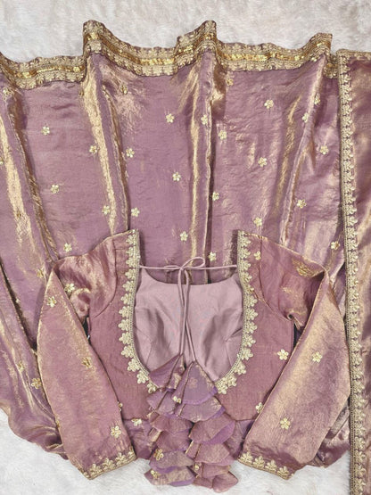 PIAA — Fandy Silk Shimmer Anarkali