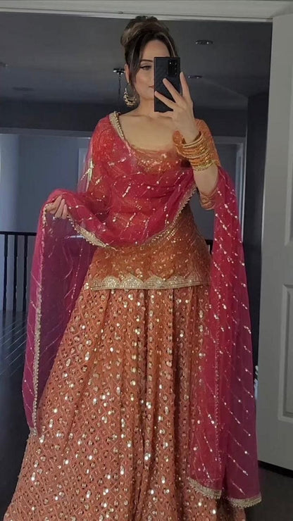 Humaira Lehenga Fusion Set