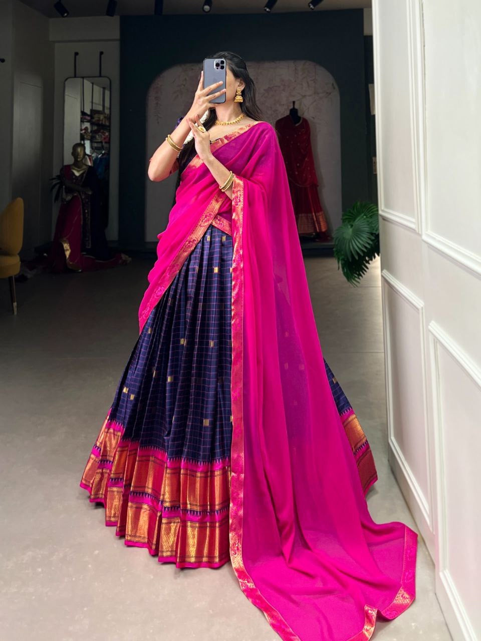 SANJANA - Half Sarees Lehenga