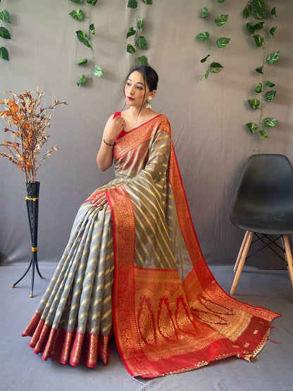 Soft Georgette Saree with Rich Borders