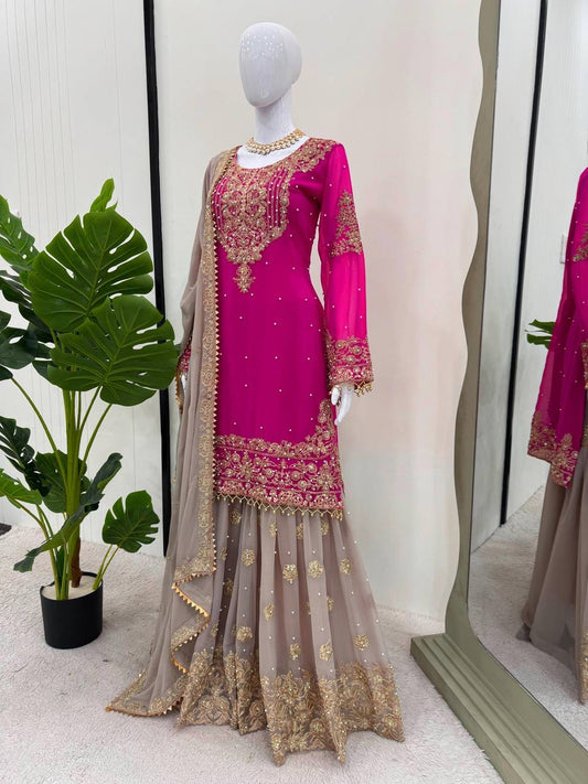 LAVISHA - Designer Sharara Suit