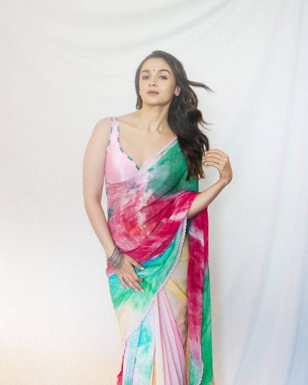 Alia Ombré Saree