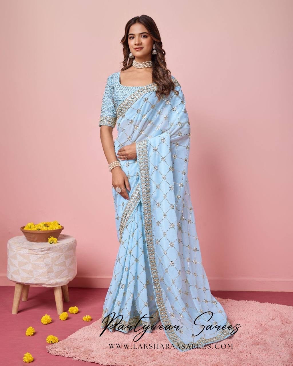 KATE - Georgette Dinner Saree