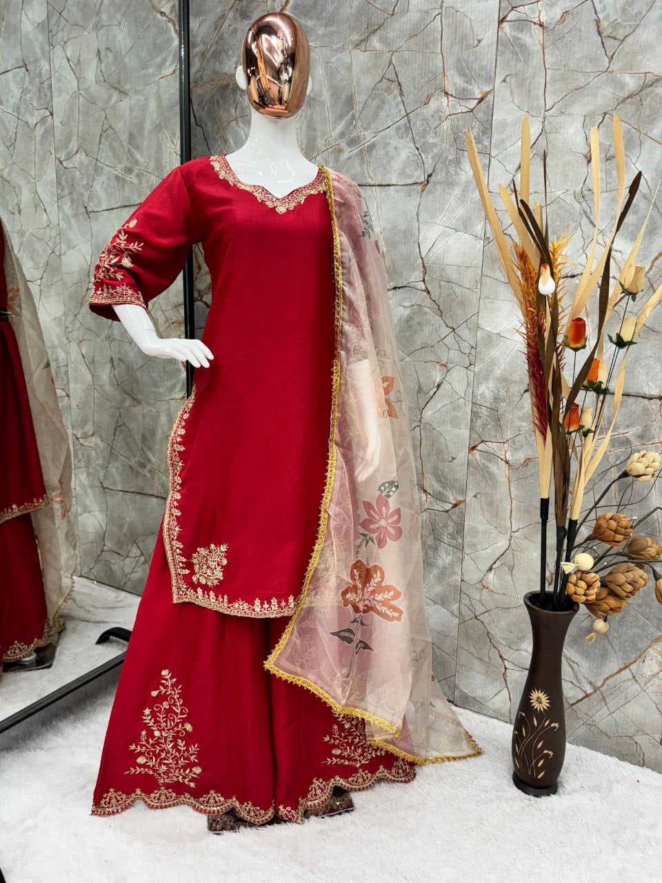 YUVITA - Pallazo Designer Suit