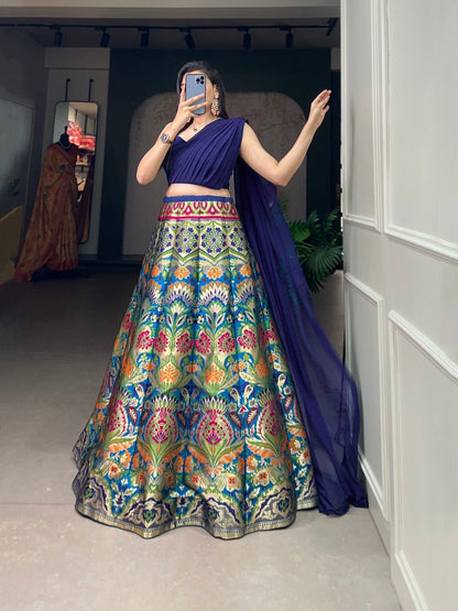 Elegant Banarasi Lehenga