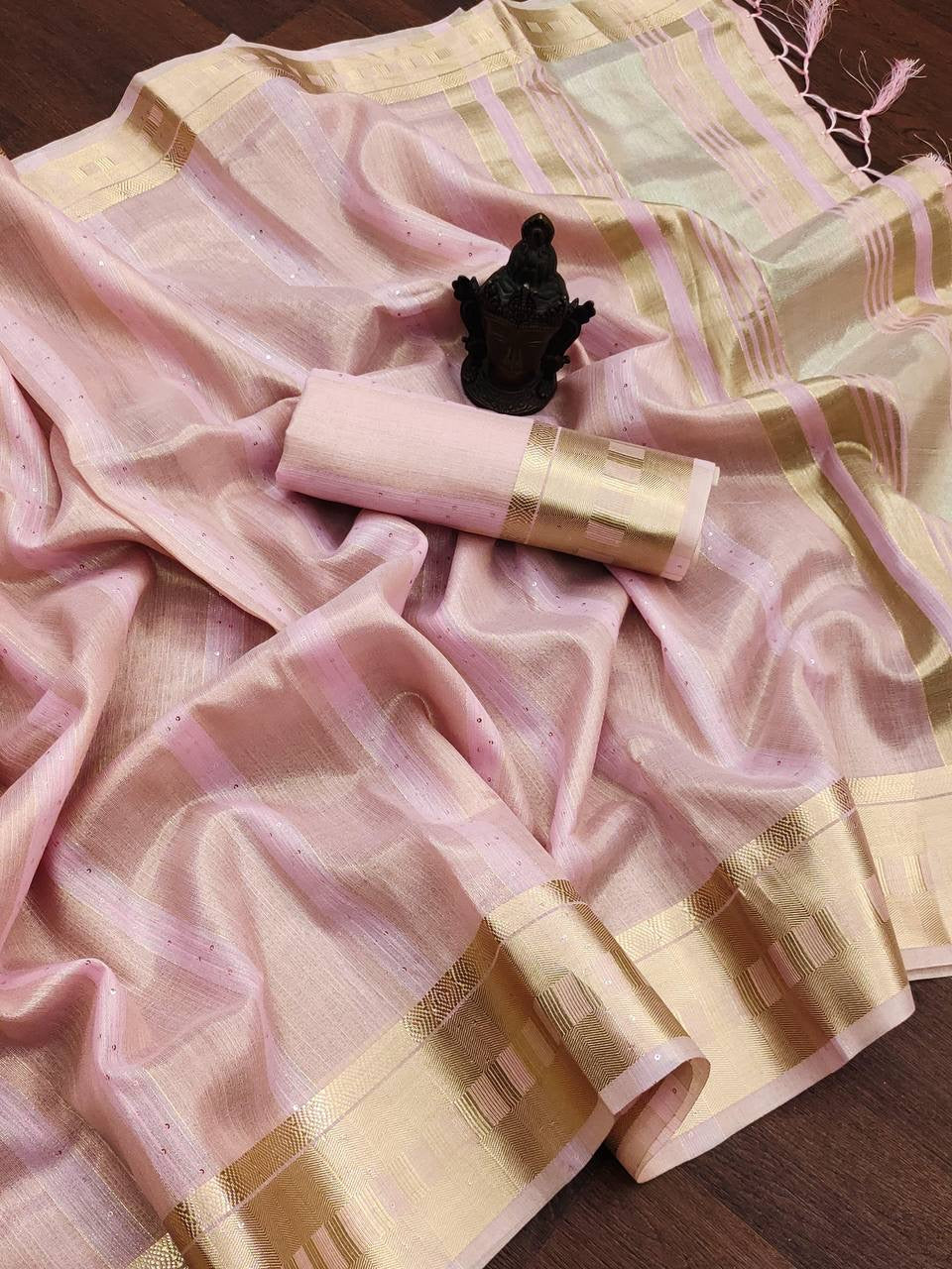 Pastel Series - Soft Crepe Silk Saree