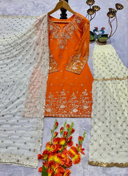 KAREESHA - Designer Sharara Suit