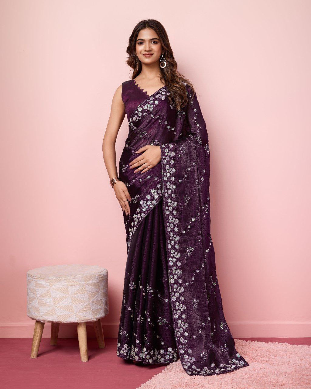 Partywear Saree