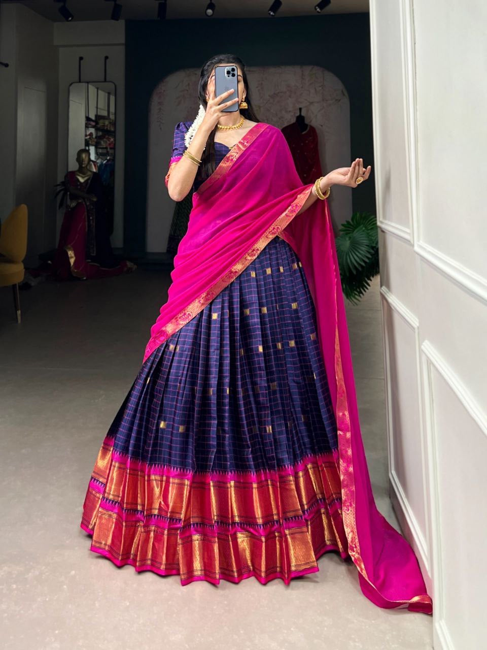 SANJANA - Half Sarees Lehenga