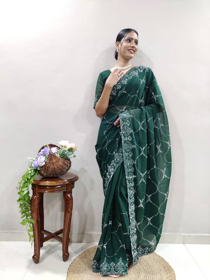 Ingrid Partywear Readymade Sarees