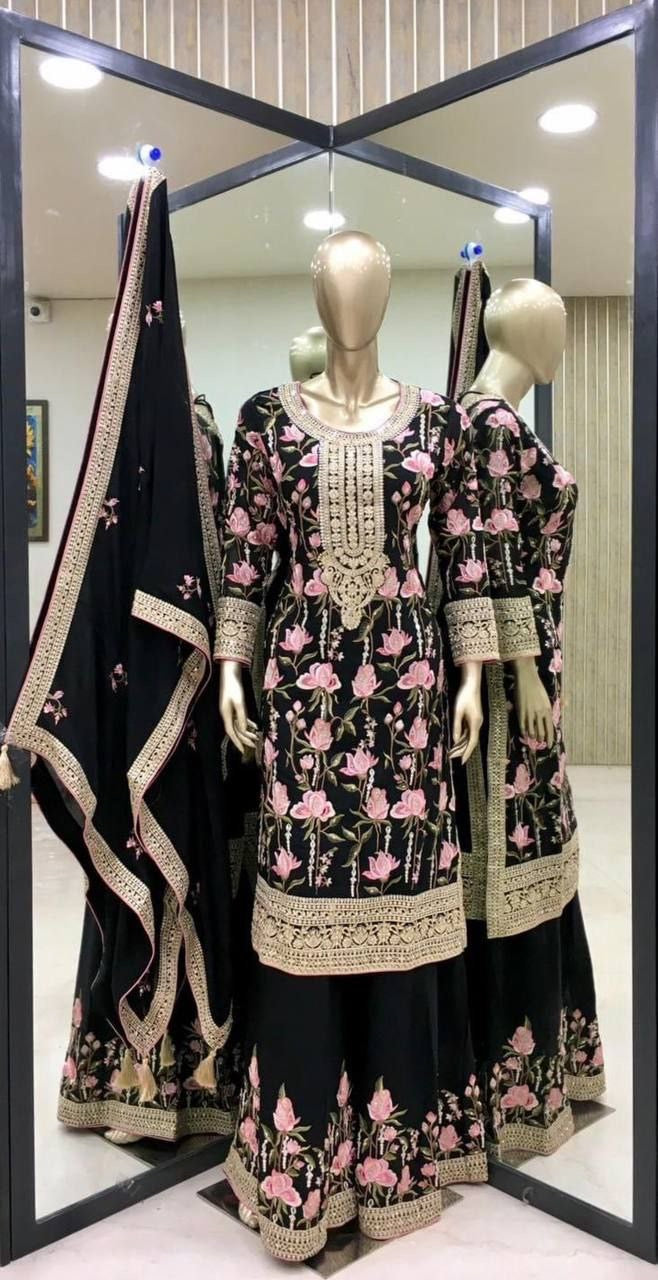 ZAINA - Floral Designer Suit