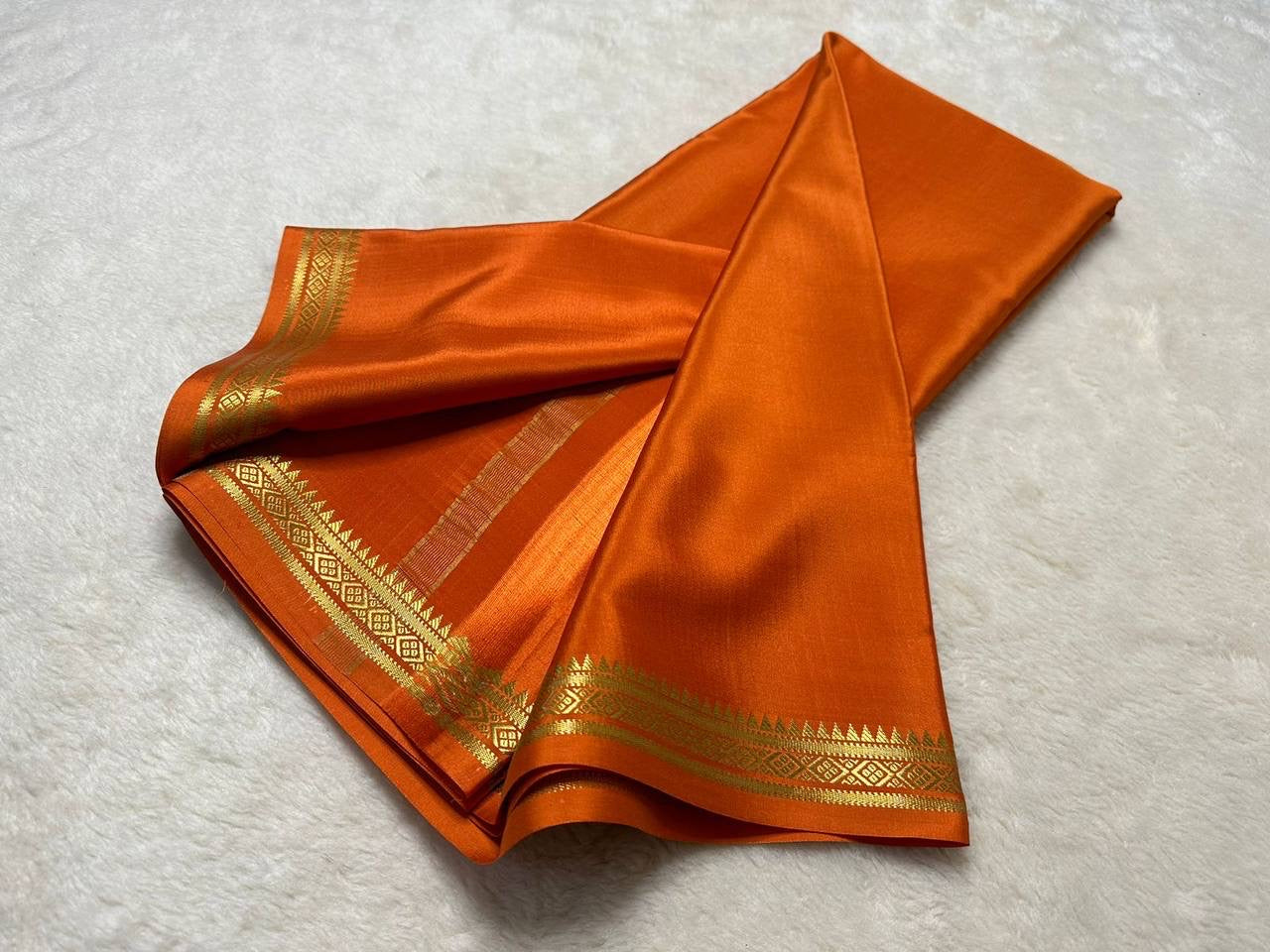 Mysore Crepe Saree - Bridesmaid Special